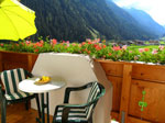 Balkon der Ferienwohnung "Dach der Alpen"